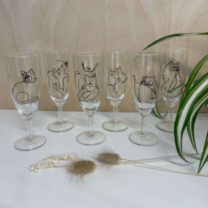 Verres chats